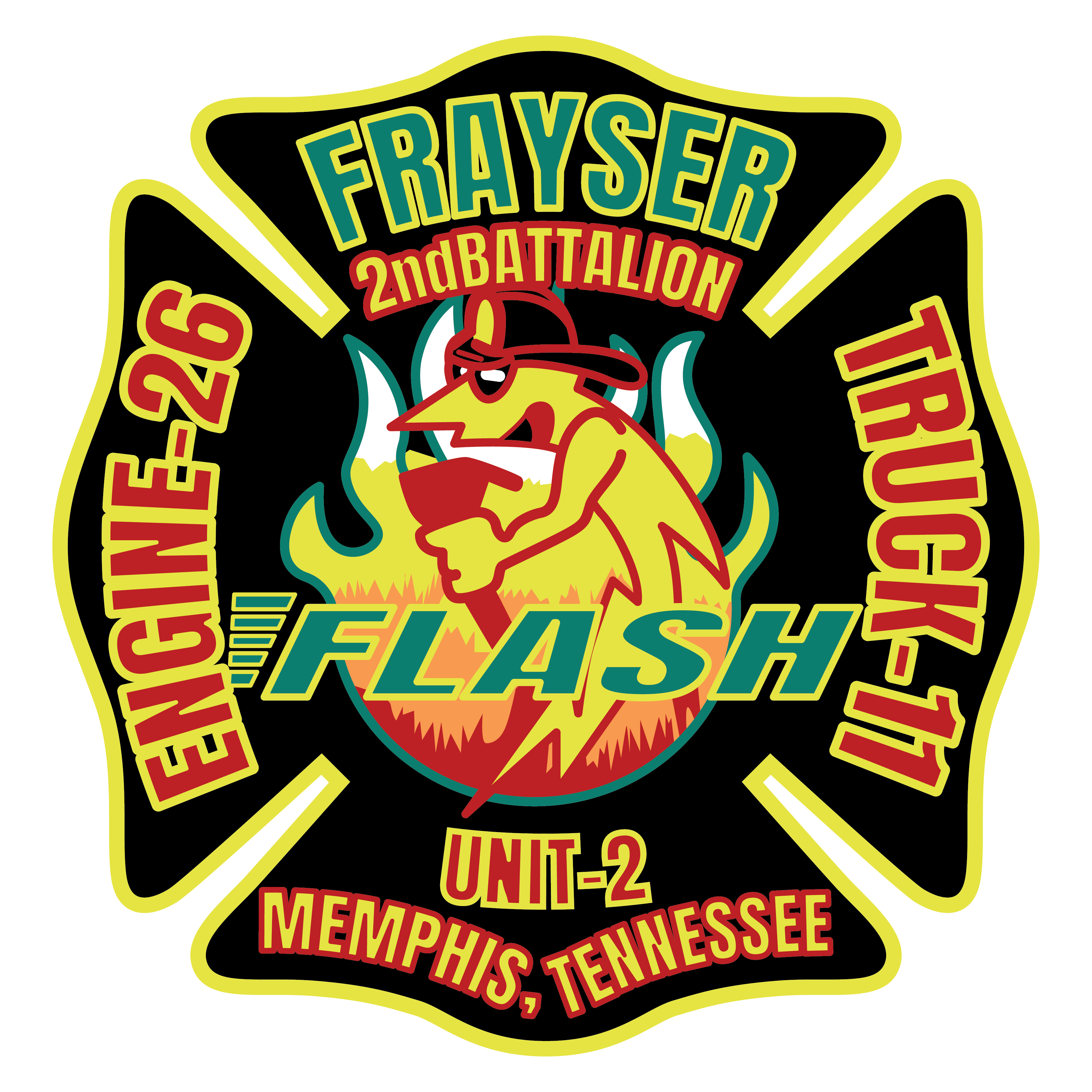 Engine 26 SoftStyle T-Shirt Black | Fire Museum of Memphis