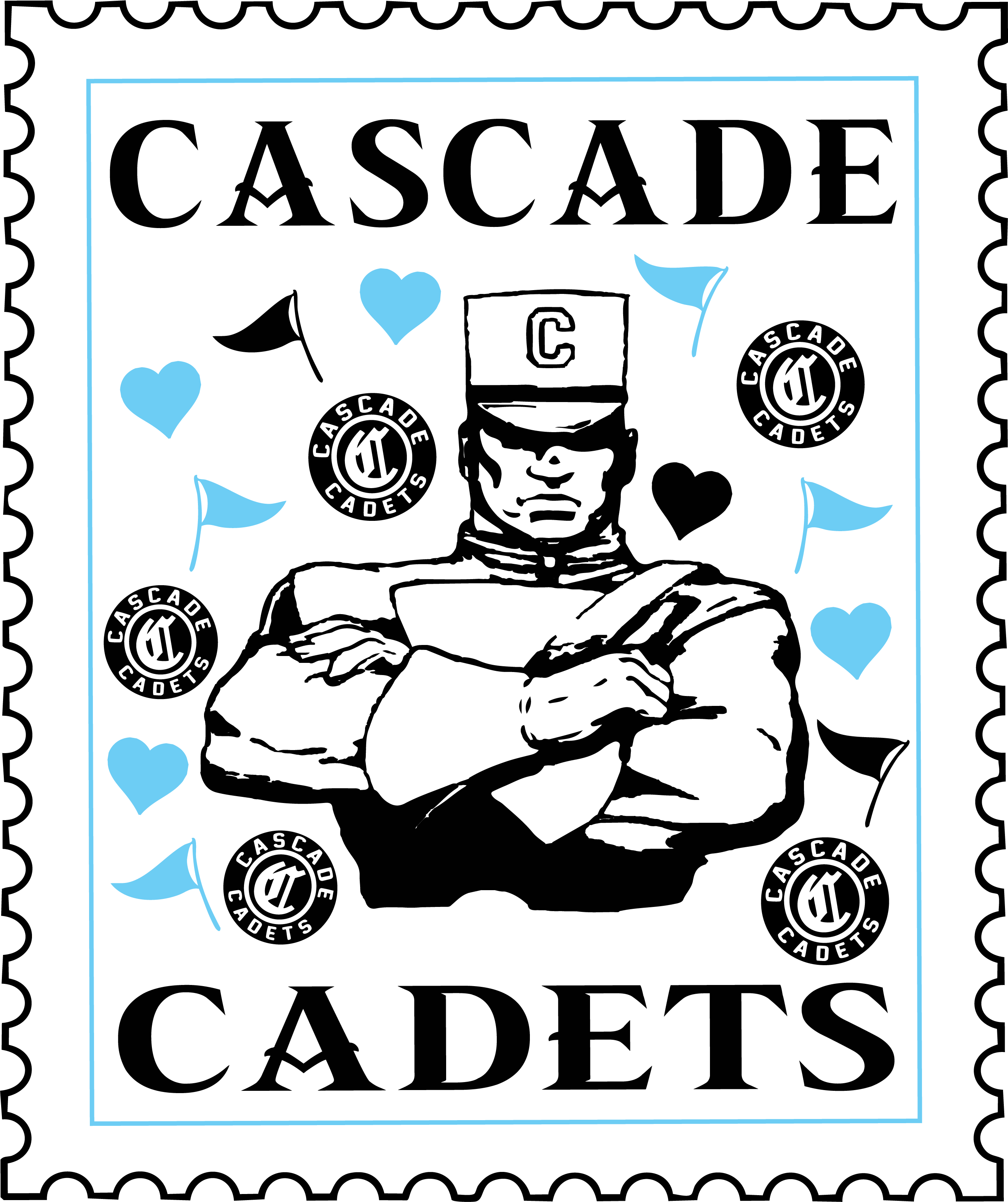 トップス ACLENT Point logo short sweat shirt ACLENT Point logo short sweat shirt