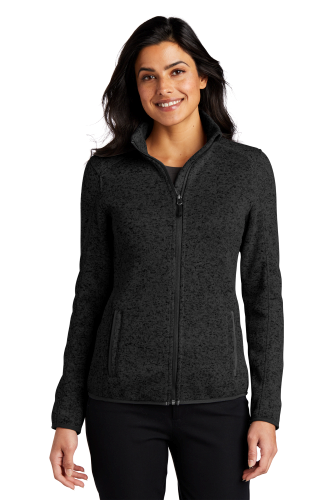 Port authority ladies sweater fleece jacket cheap