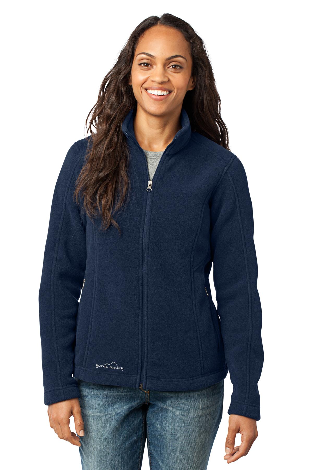 Eddie bauer ladies full zip fleece jacket discount