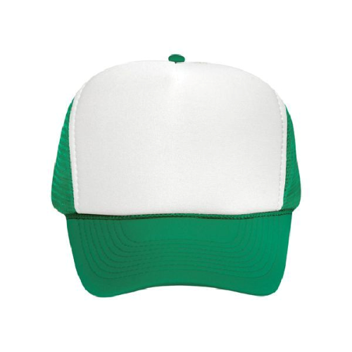 OTTO Polyester Foam Front Five Panel High Crown Mesh Back Trucker Hat