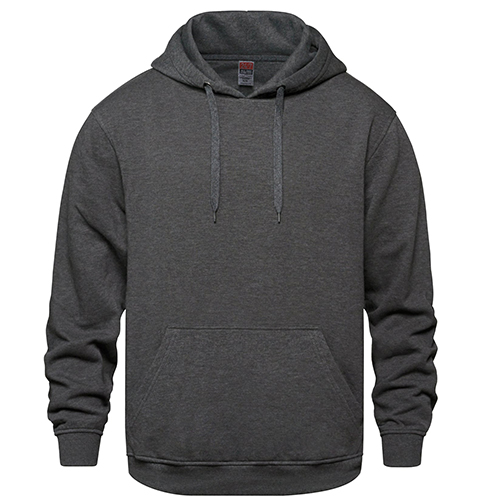 L00550 - Vault Pullover Hooded Sweatshirt Charcoal Heather