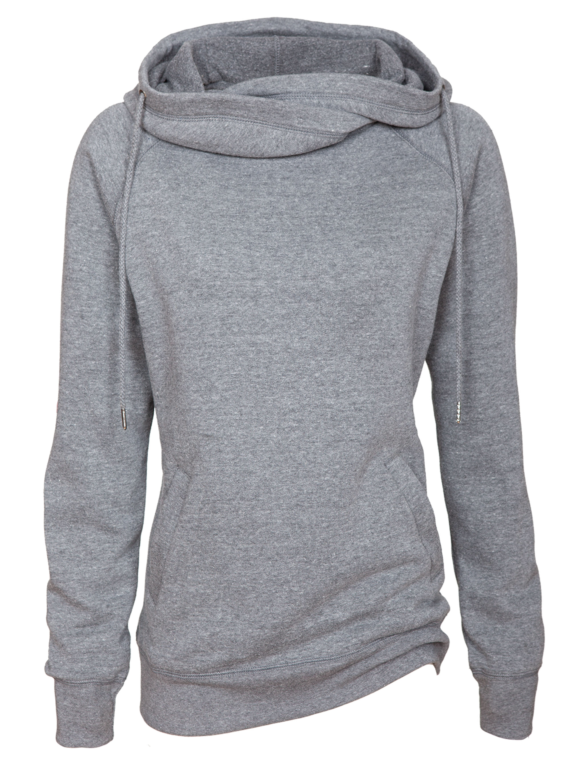 Ladies funnel neck hoodie deals