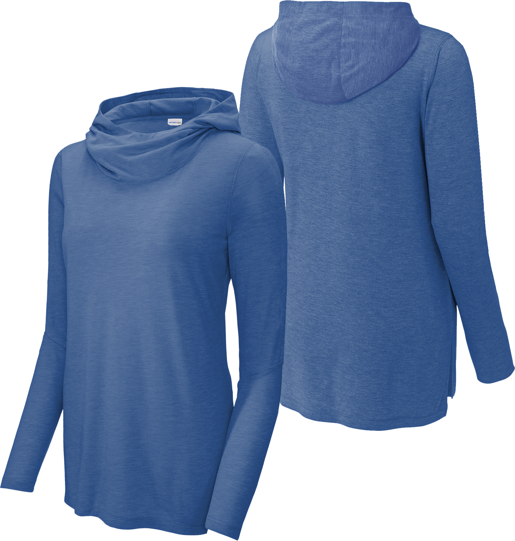 Ladies Sport-Tek PosiCharge Tri-Blend Wicking Long Sleeve Hoodie