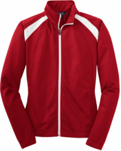 Sport tek ladies tricot on sale track jacket