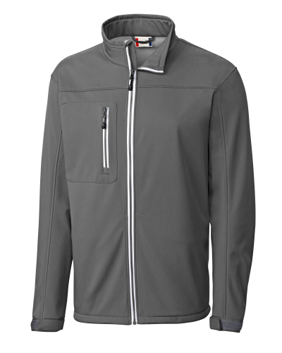 Clique Telemark Stretch Softshell Full Zip Mens Jacket Cutter & Buck