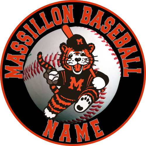 Massillon Baseball Decal