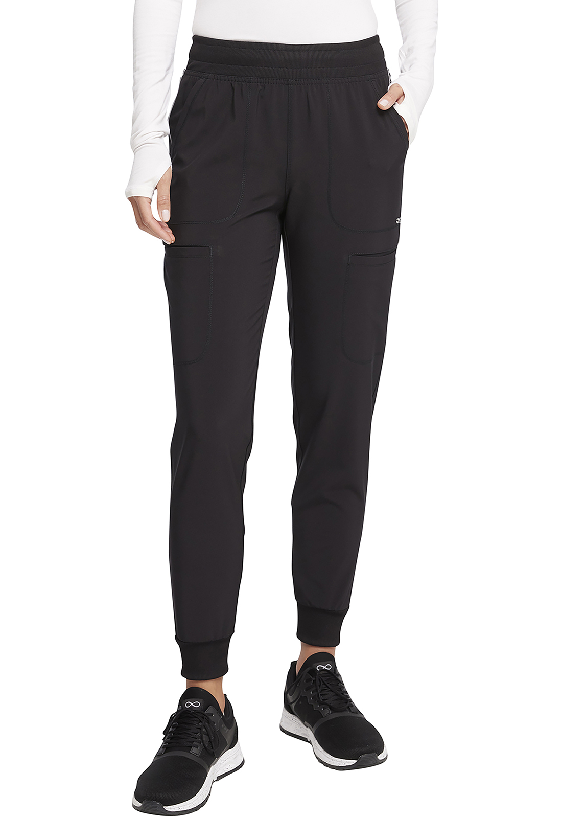 Cherokee Infinity Mid Rise Jogger Sage Dental