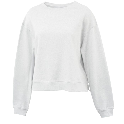 Ladies Crop Fleece Crew Reisterstown Mustangs