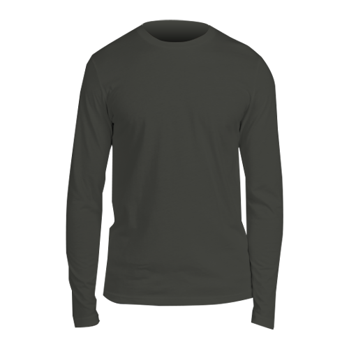 3601 Men's Fitted Long Sleeve Shirt