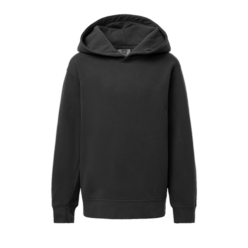Youth Garment-Dyed Lightweight Fleece Hooded Sweatshirt