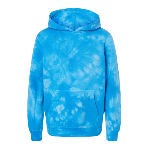 Youth Midweight Tie Dye Pullover Hoodie