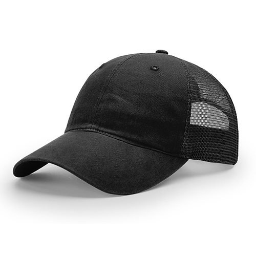 Garment Washed Unstructured Trucker Hat