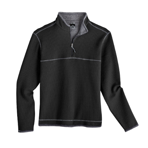 Men's Maverick Waffle Knit Quarter Zip
