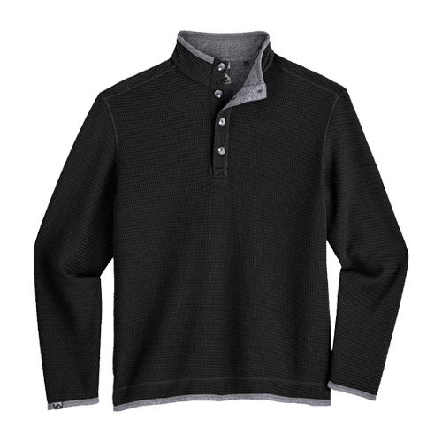 Men's Maverick Waffle Knit Button Up