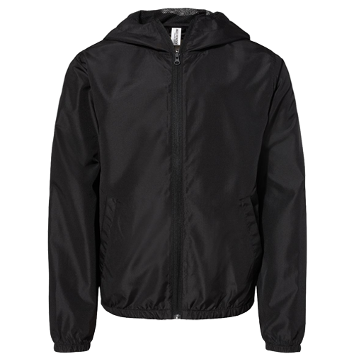 Youth Lightweight Windbreaker Full-Zip Jacket