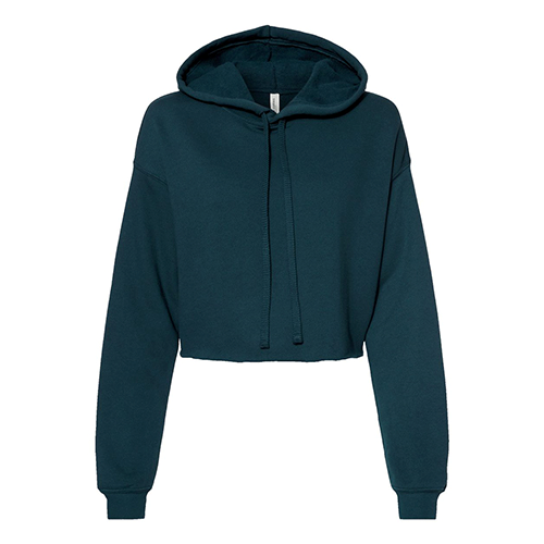 Women's Cropped Fleece Hoodie