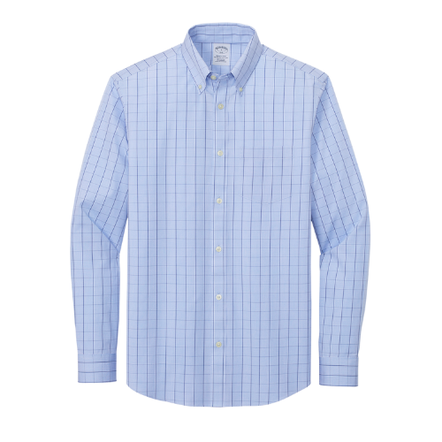 Men's Wrinkle-Free Stretch Patterned Shirt