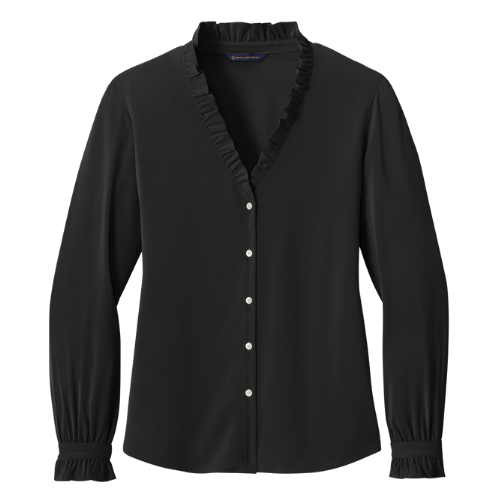 Women’s Long Sleeve Ruffle Collar Blouse