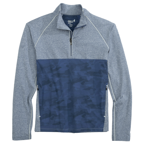 Men's Keiser Camo Mixed Media 1/4 Zip