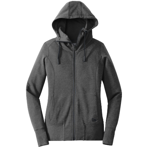 Women's Tri-Blend Fleece Full Zip Hoodie