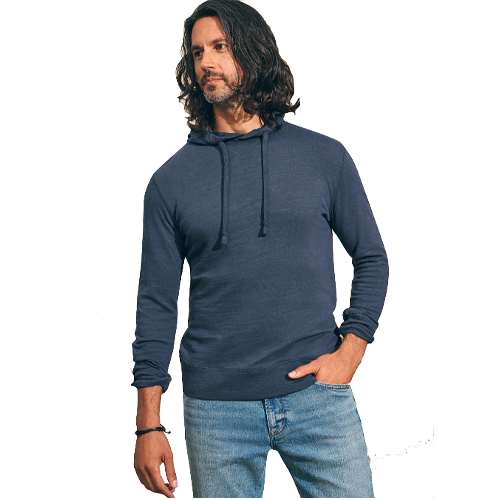 Men's Sunwashed Slub Hoodie - Basics