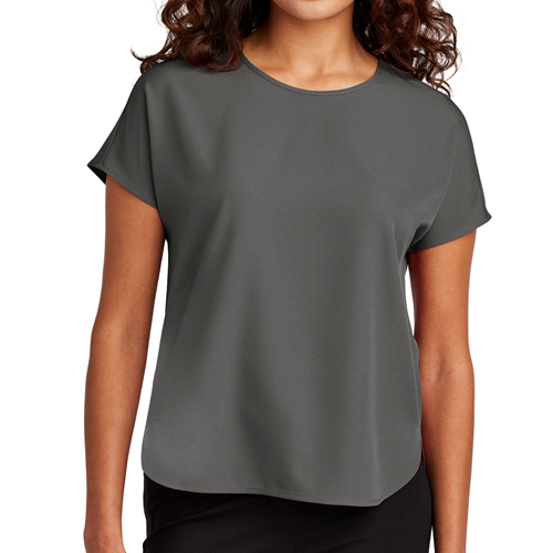 Women's Stretch Crepe Crew