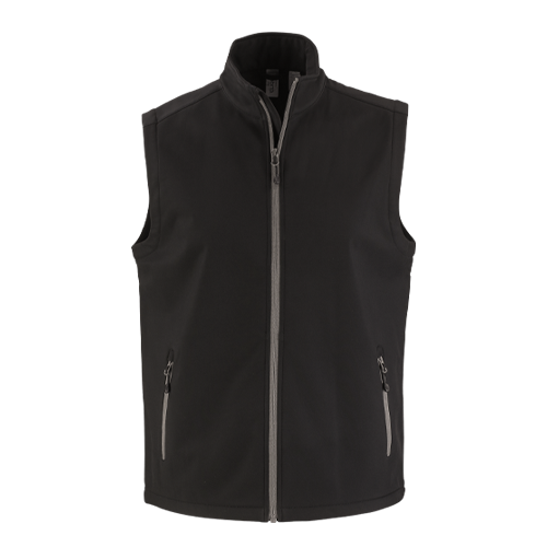 Men's Tempo Stretch Full Zip Softshell Vest