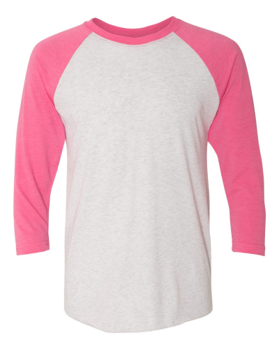 Unisex Tri-Blend 3/4-Sleeve Raglan Tee BC