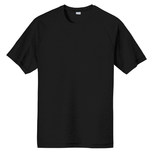 Men's Posi Charge Tri-Blend Wicking Raglan Tee