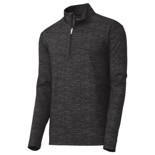 Men's Stretch Reflective Heather 1/2-Zip Pullover