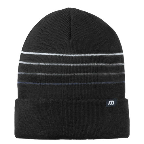 Striped Cuffed Beanie