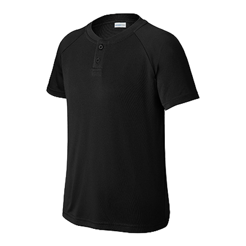 Youth PosiCharge Competitor 2-Button Henley