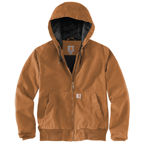 Carhartt Active Jacket Brown XL Made in USA Men's Outerwear | eBay