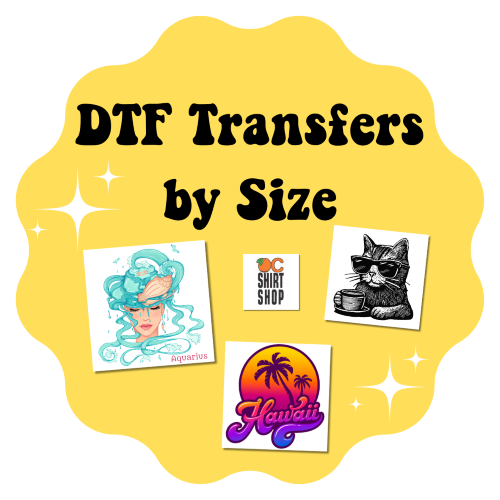 DTF Transfers | BY SIZE