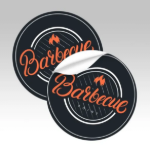 Indoor Slap Stickers - Round