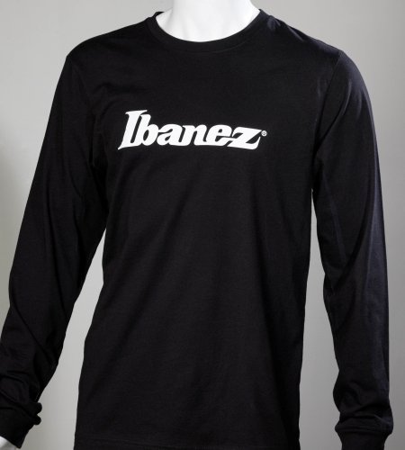 Ibanez Maglietta Ufficiale Logo - Colore Nero, Taglia XL - T-Shirt Per Musicisti E Appassionati Di Chitarra