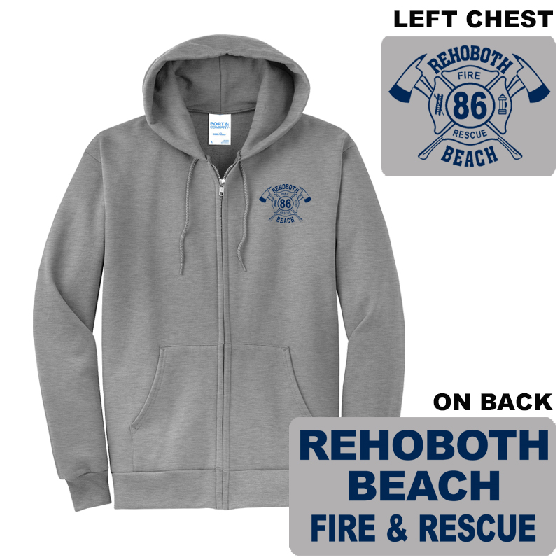 Core Fleece Full-Zip Hooded Sweatshirt - 70929/85189 | RBVFC