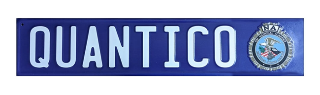 Quantico Academy Street Sign [New Color] | shopnaastore