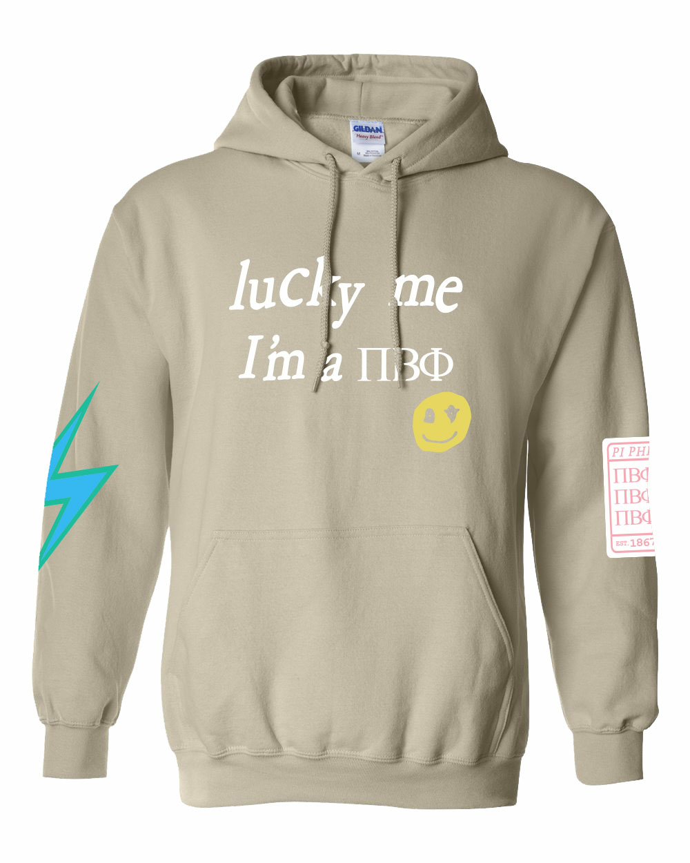 Lucky me im an adpi sweatshirt online