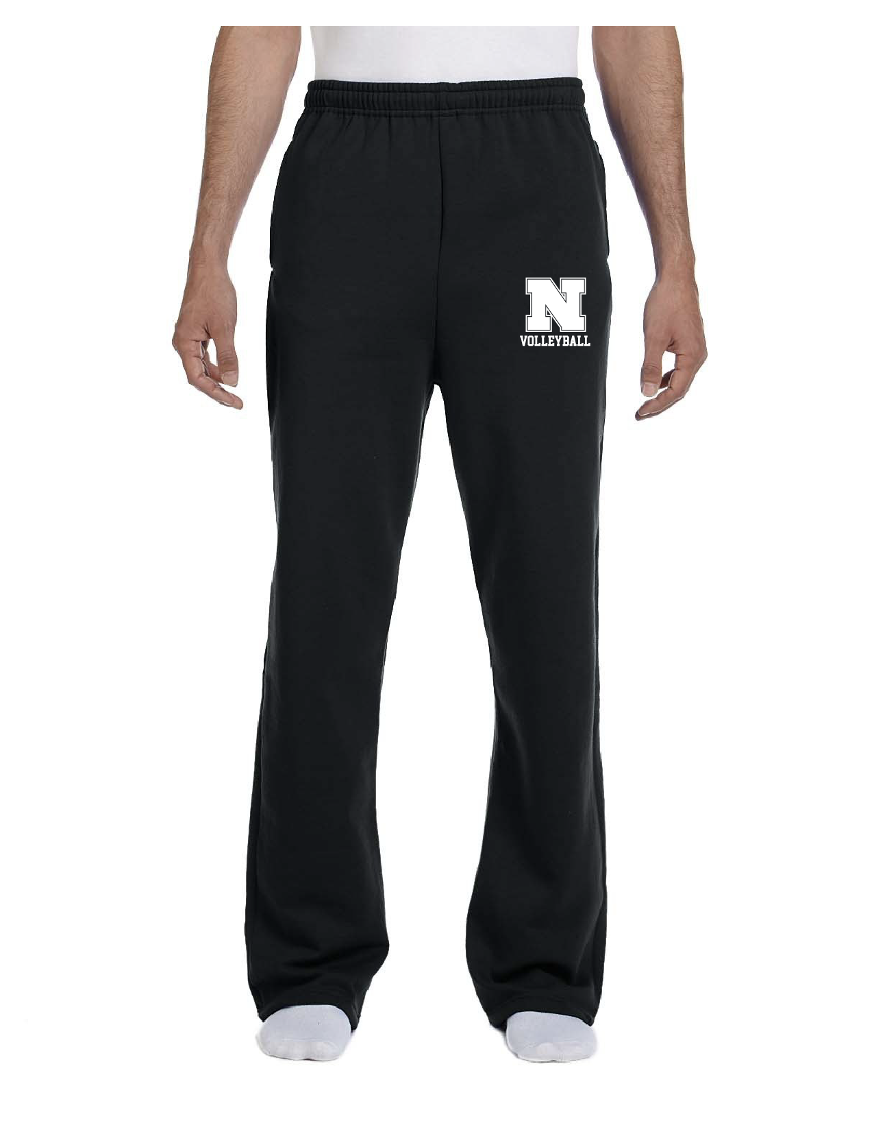 NAHS Volleyball Adult Open Bottom Sweatpants NAHS Volleyball