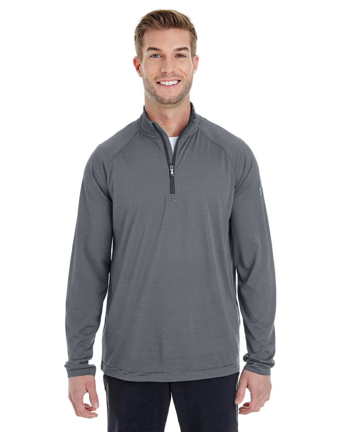 Under armour tech stripe quarter deals zip