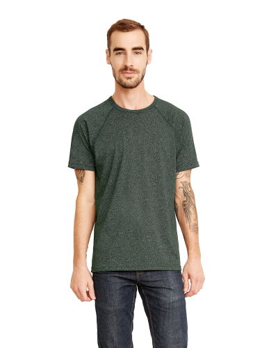 Download FOREST GREEN Men's Mock Twist Short-Sleeve Raglan T-Shirt ...