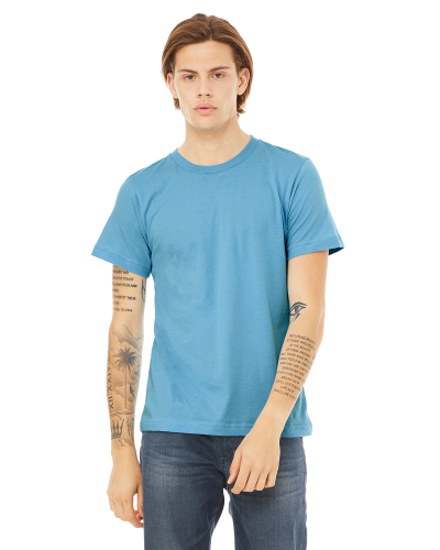 OCEAN BLUE Unisex Jersey Short-Sleeve T-Shirt - TheAngleScreenprinting