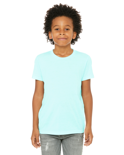 bella canvas ice blue triblend