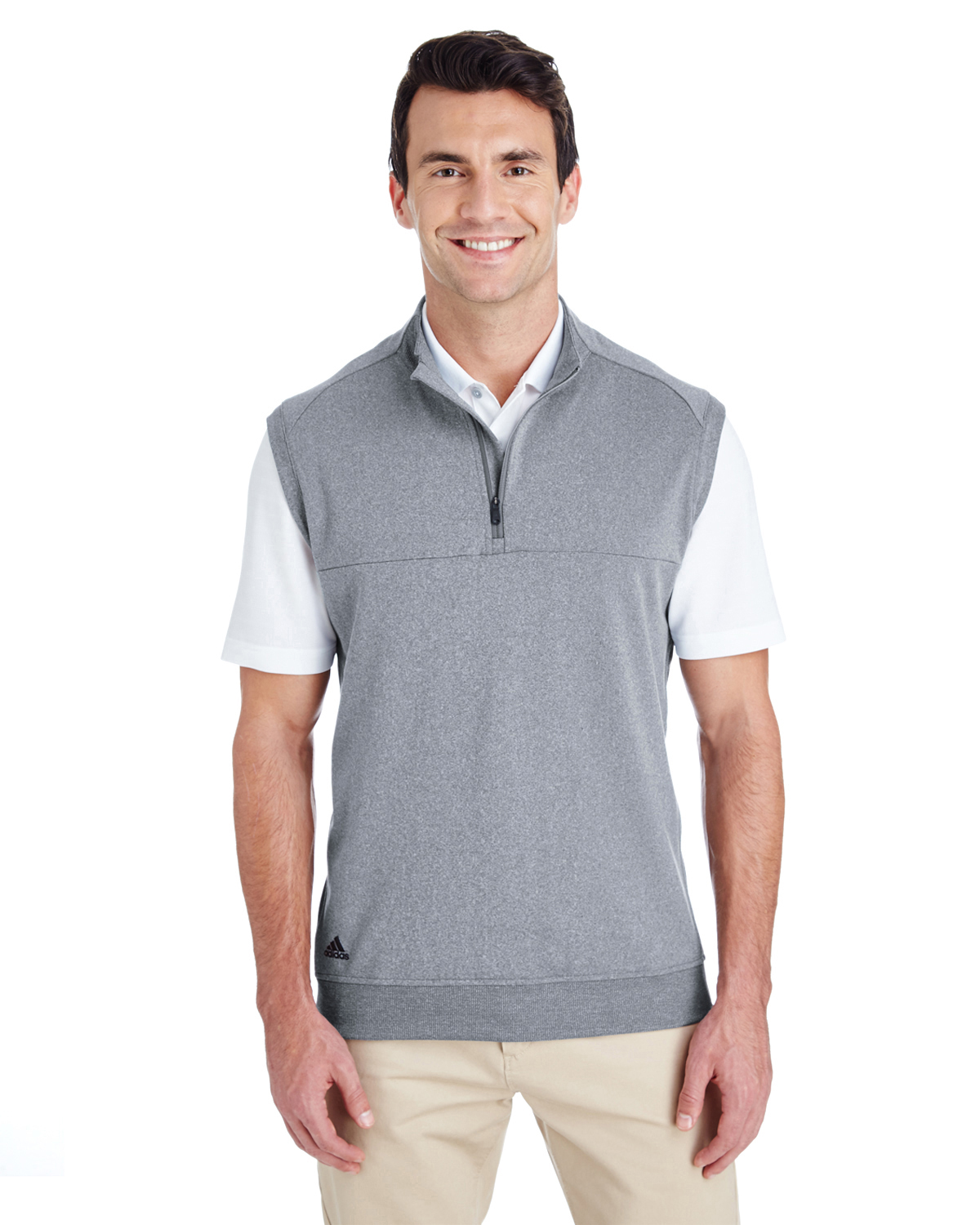 Men's Quarter-Zip Club Vest | Heath Sports