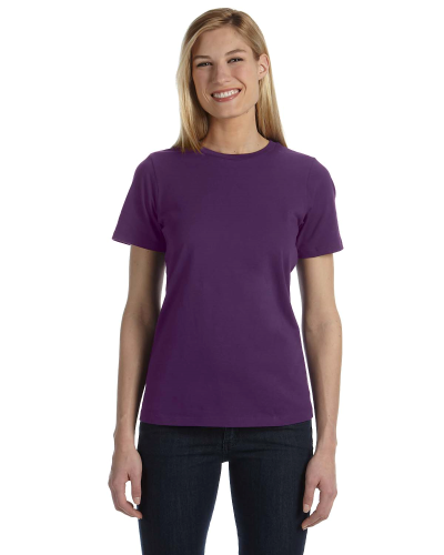 TEAM PURPLE Ladies' Relaxed Jersey Short-Sleeve T-Shirt by Bella ...