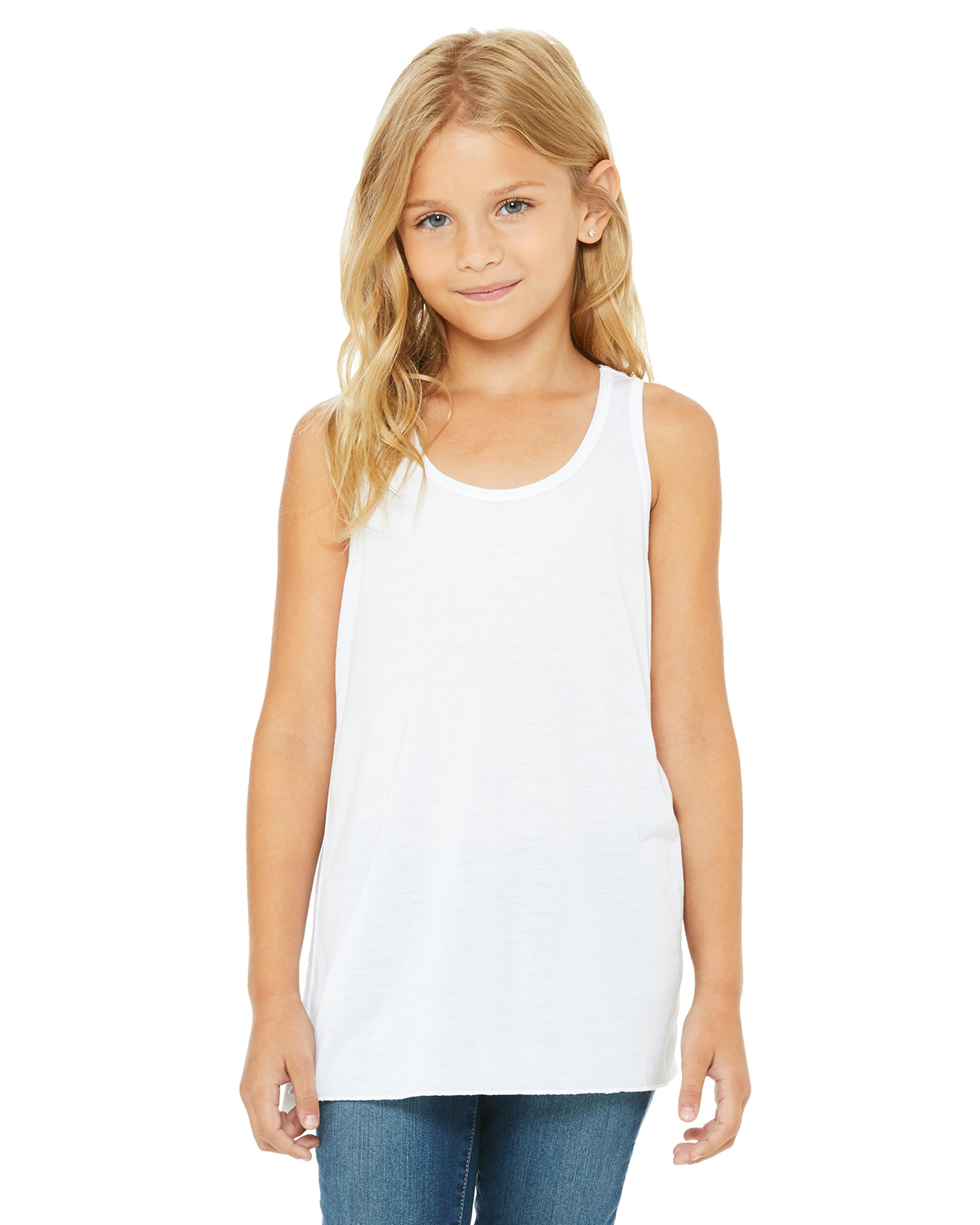 Youth Flowy Racerback Tank | Screen Machine