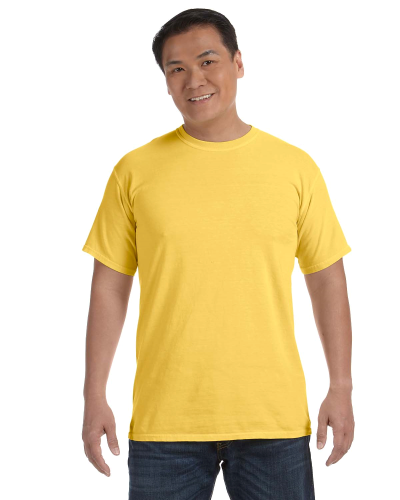 NEON YELLOW Adult 6.1 oz. T-Shirt by Comfort Colors - Ten Cow T's