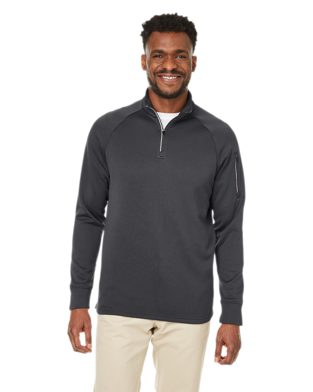 Unisex Fusion ChromaSoft™ Fleece Quarter-Zip | Payton